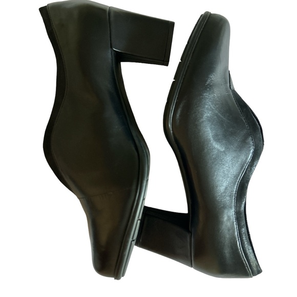 Rockport black, block heel womens heels size 6 - Picture 3 of 8